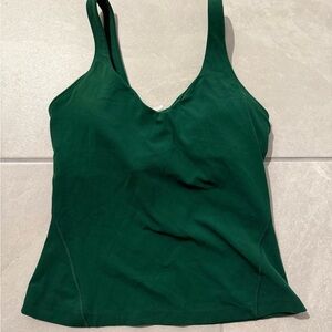 Lululemon Athletica Align Tank Top in Forest Green, Long Version